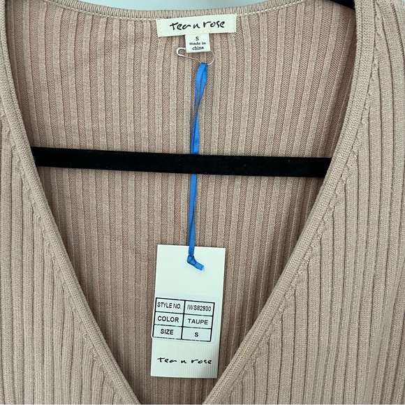 Woman’s Ribbed Knit Dress - Picture 2 of 2